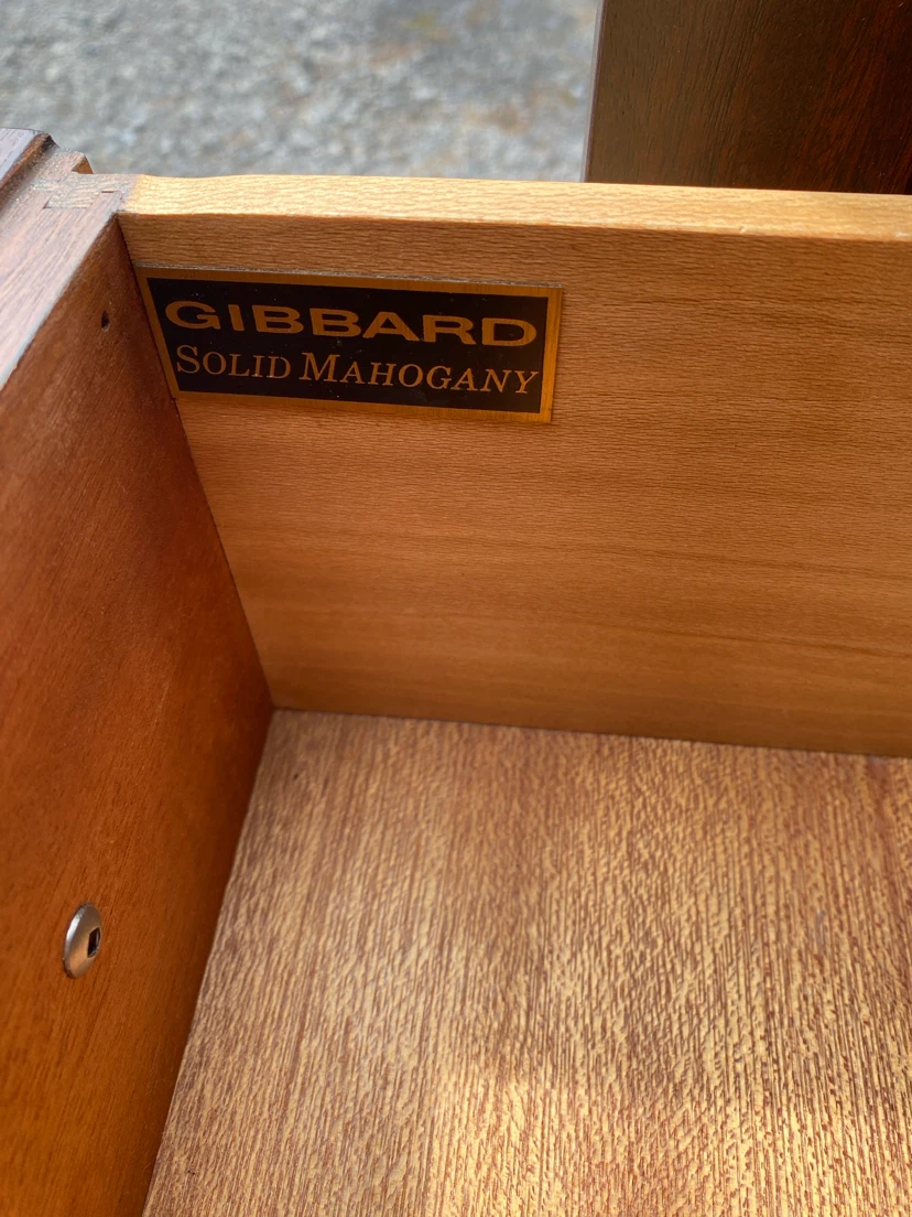 Vintage Gibbard Solid Mahogany Armoire / Wall Unit - photo 2