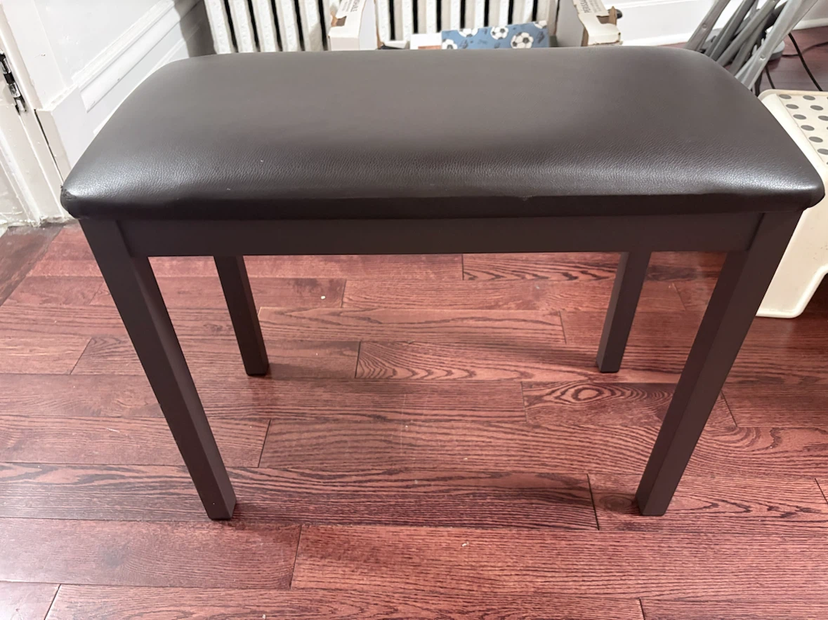 Padded Piano Bench - photo 2