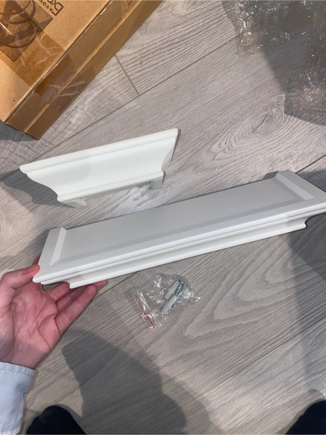 White Shelf set