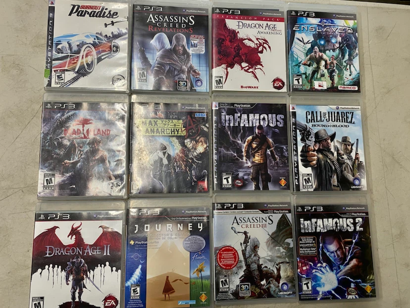 PS3 games lot
