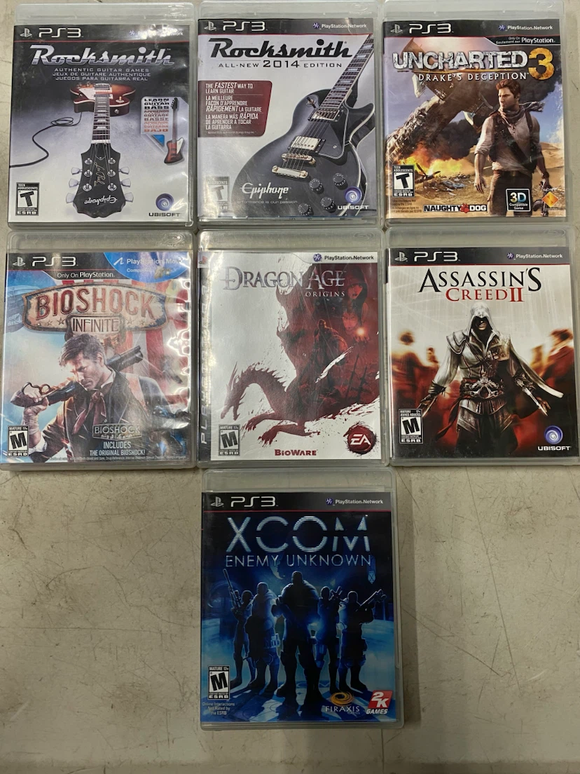 PS3 games lot - photo 2