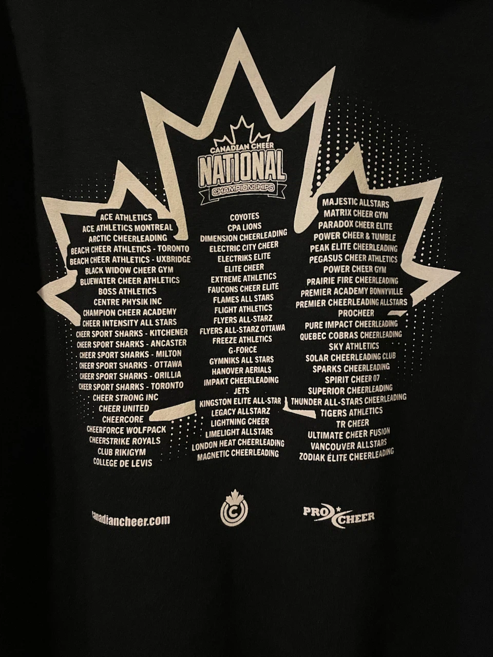 ATC Canadian Cheer Nationals Hoodie 2024 - photo 4