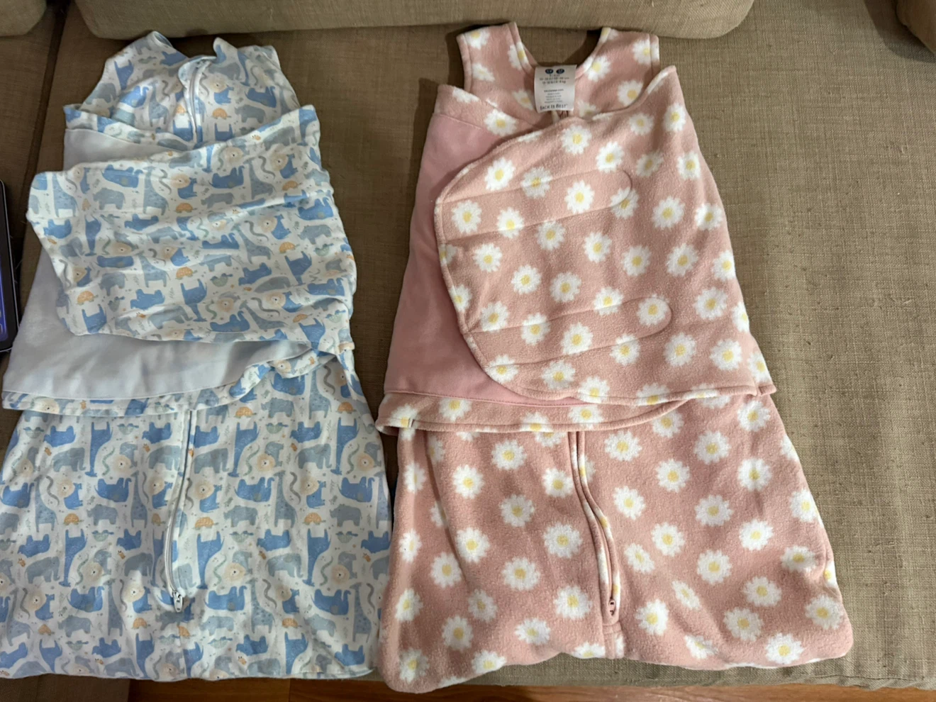 Baby Sleep Sacks and Swaddles Bundle