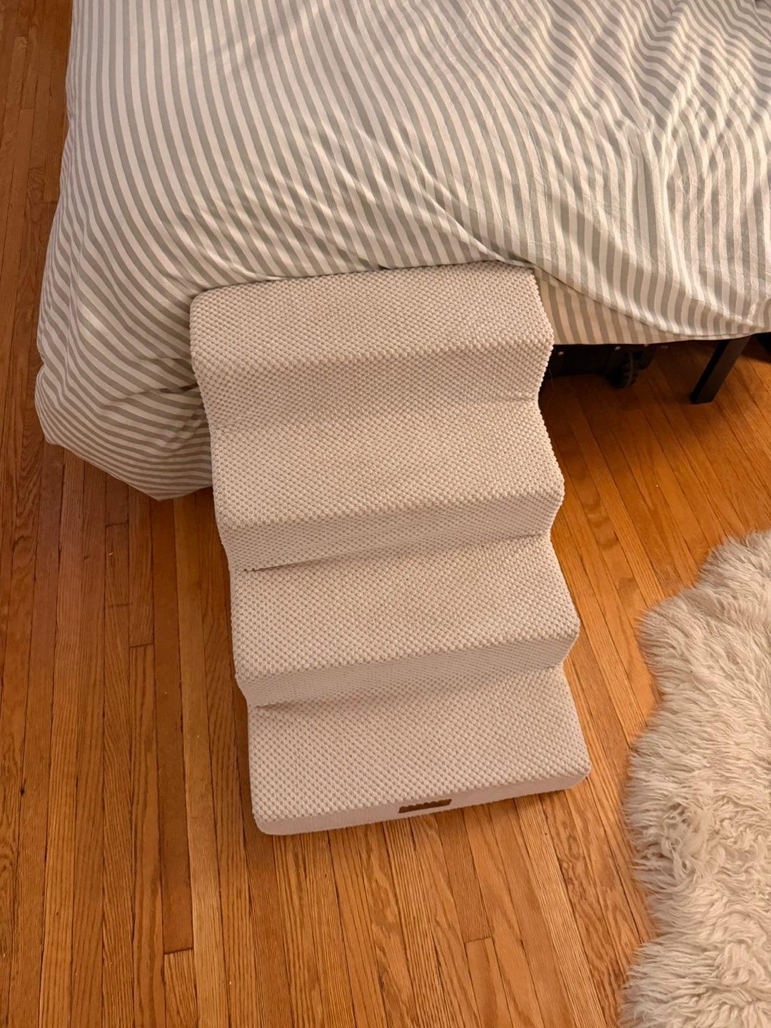 3-Step Pet Stairs for Bed - photo 2