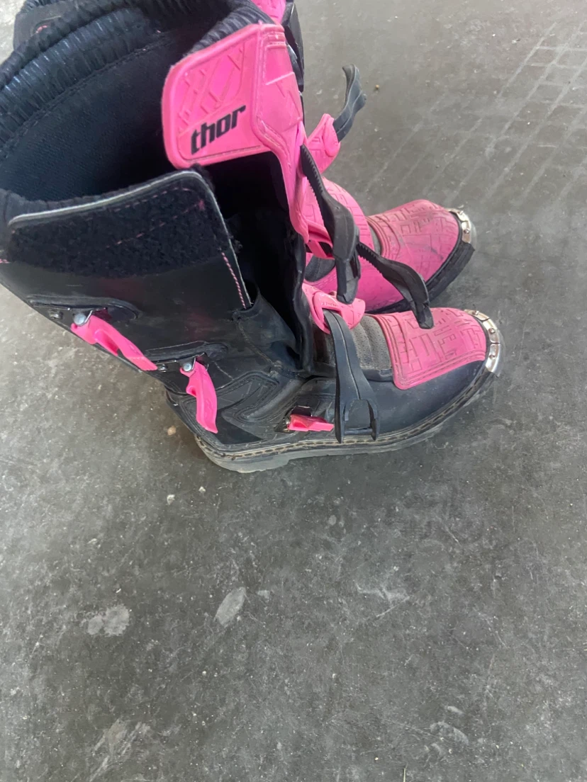 Thor Blitz Women's Motocross Boots Size 7 - photo 4
