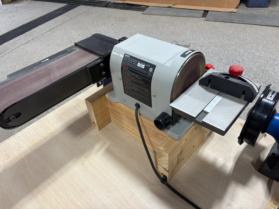 Porter-Cable Belt & Disc Sander / 6” Disc – Works Perfect