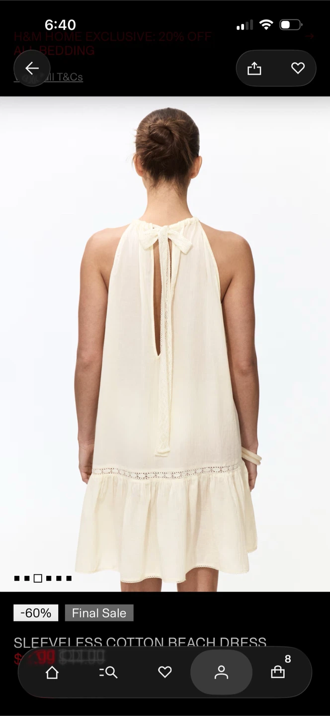 H&M light yellow summer dress - photo 2