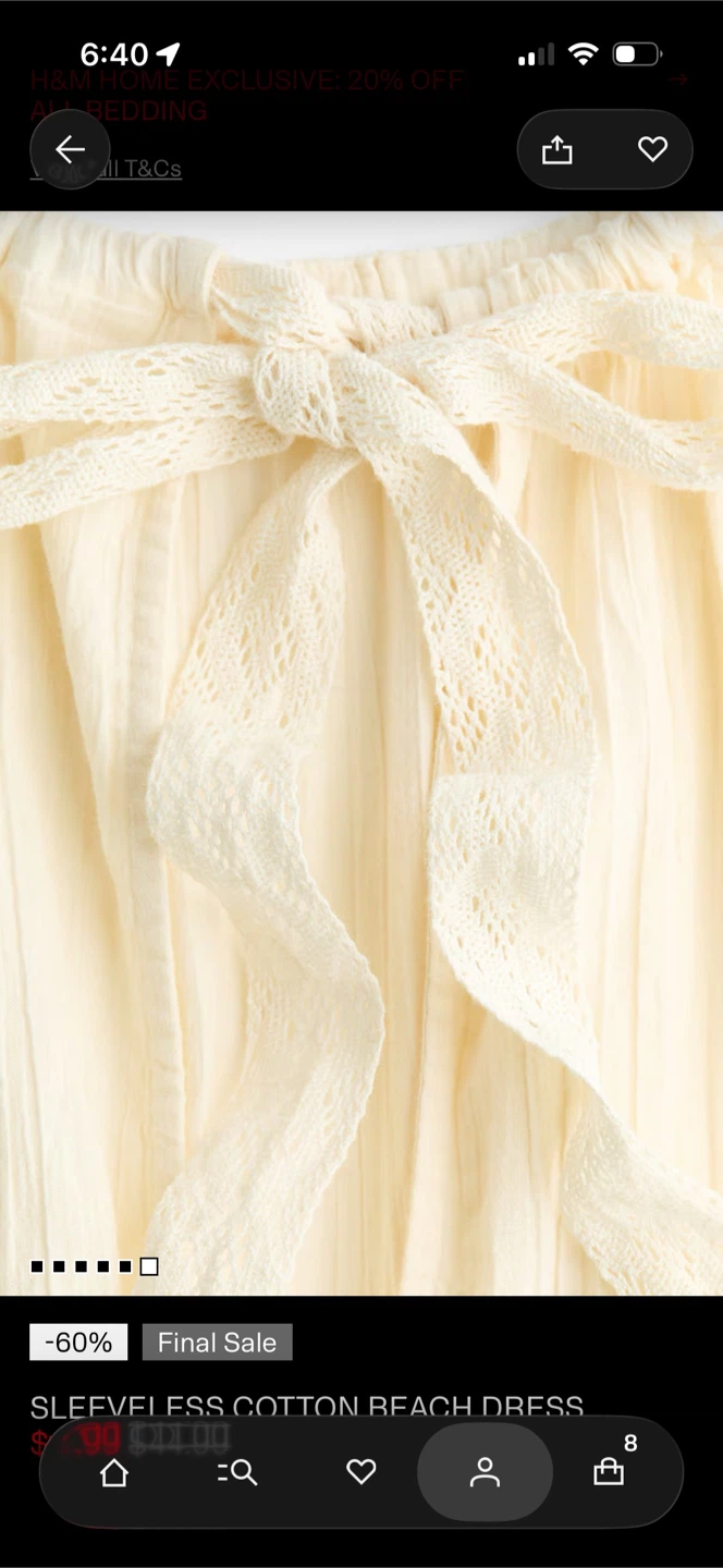 H&M light yellow summer dress - photo 5