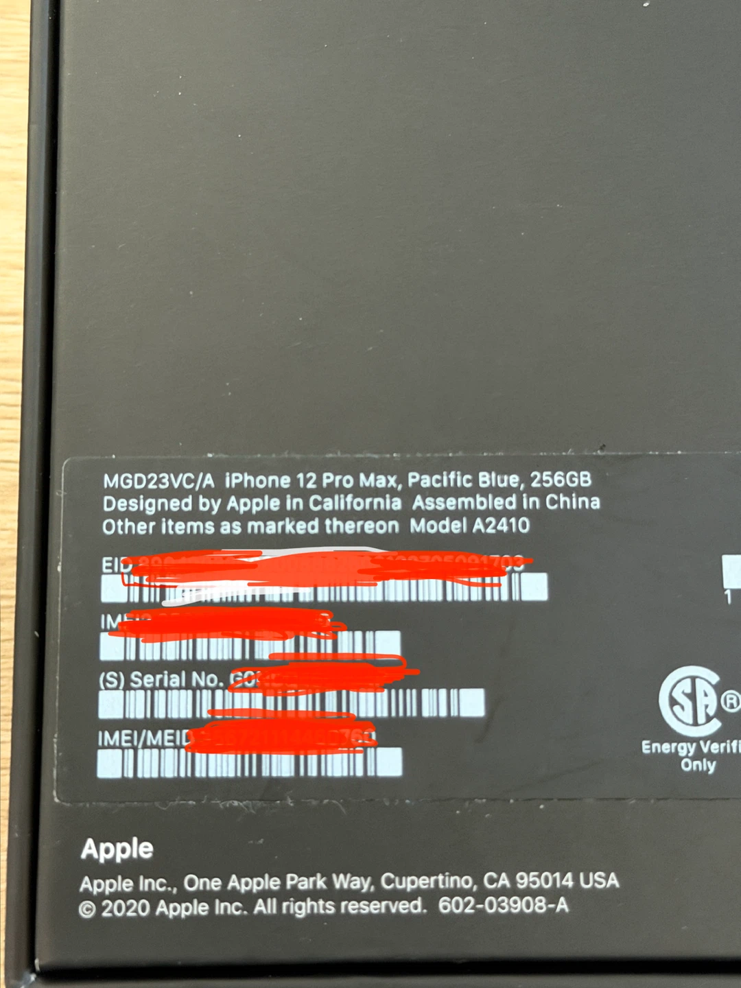 Apple iPhone 12 Pro Max Pacific Blue 256GB - photo 4