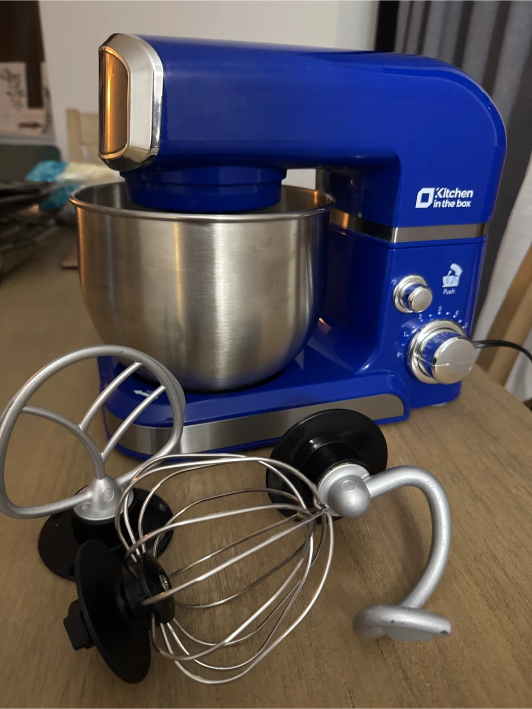 Kitchen in the box Stand Mixer - Blue, 3.2Qt