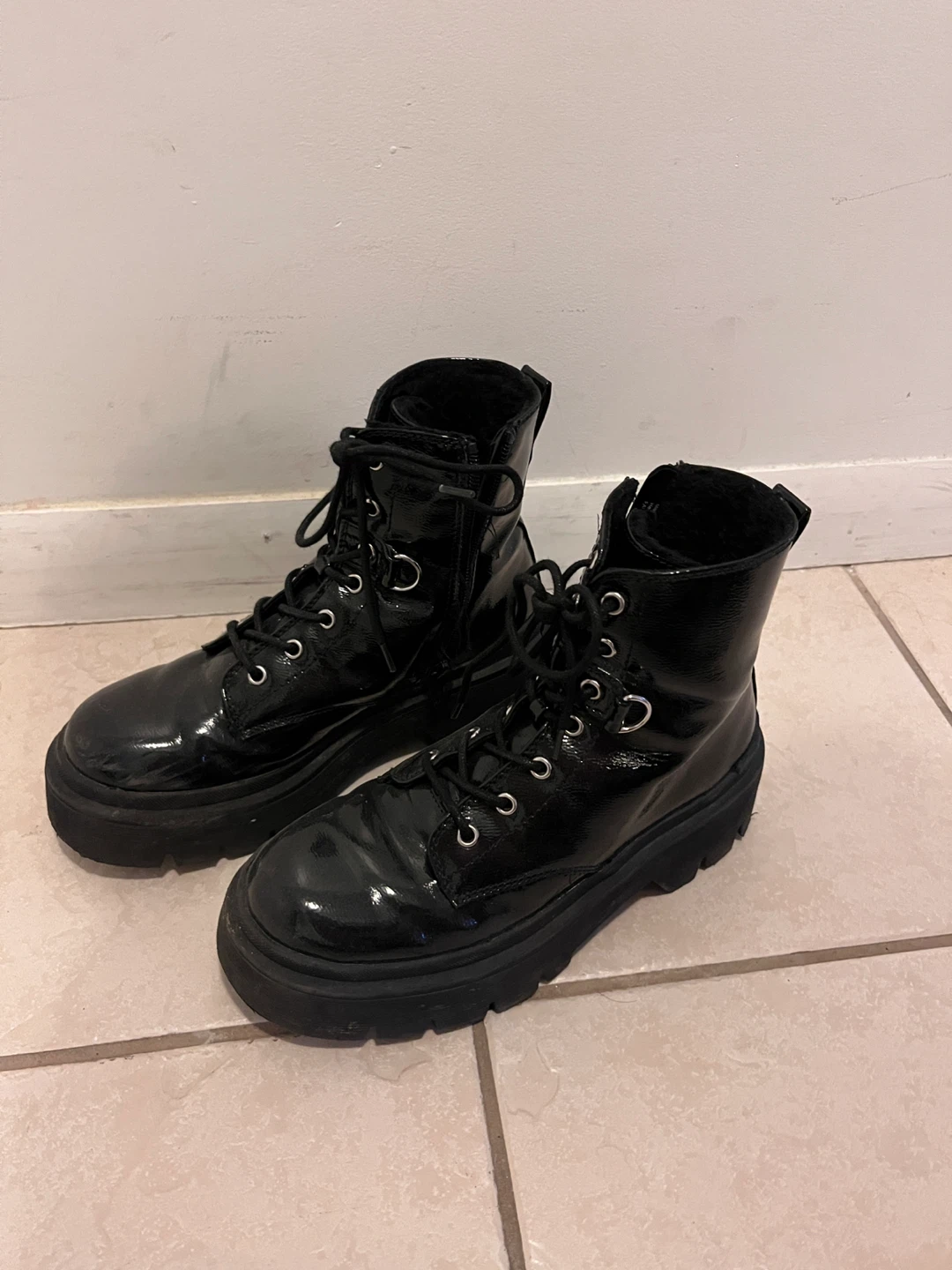Black Platform Heel Boots Call It Spring