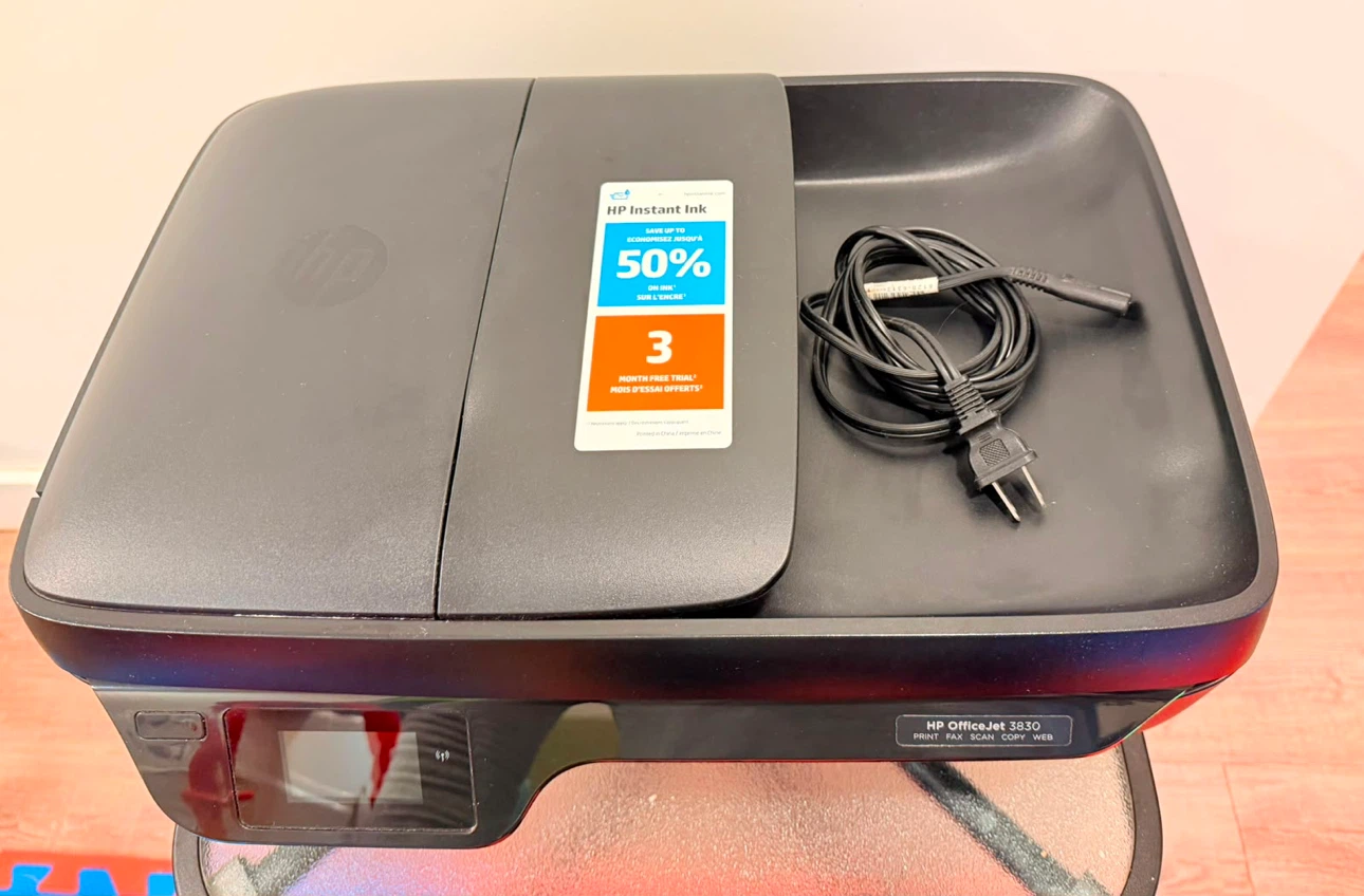 HP OfficeJet 3830 All-in-One Printer - photo 5