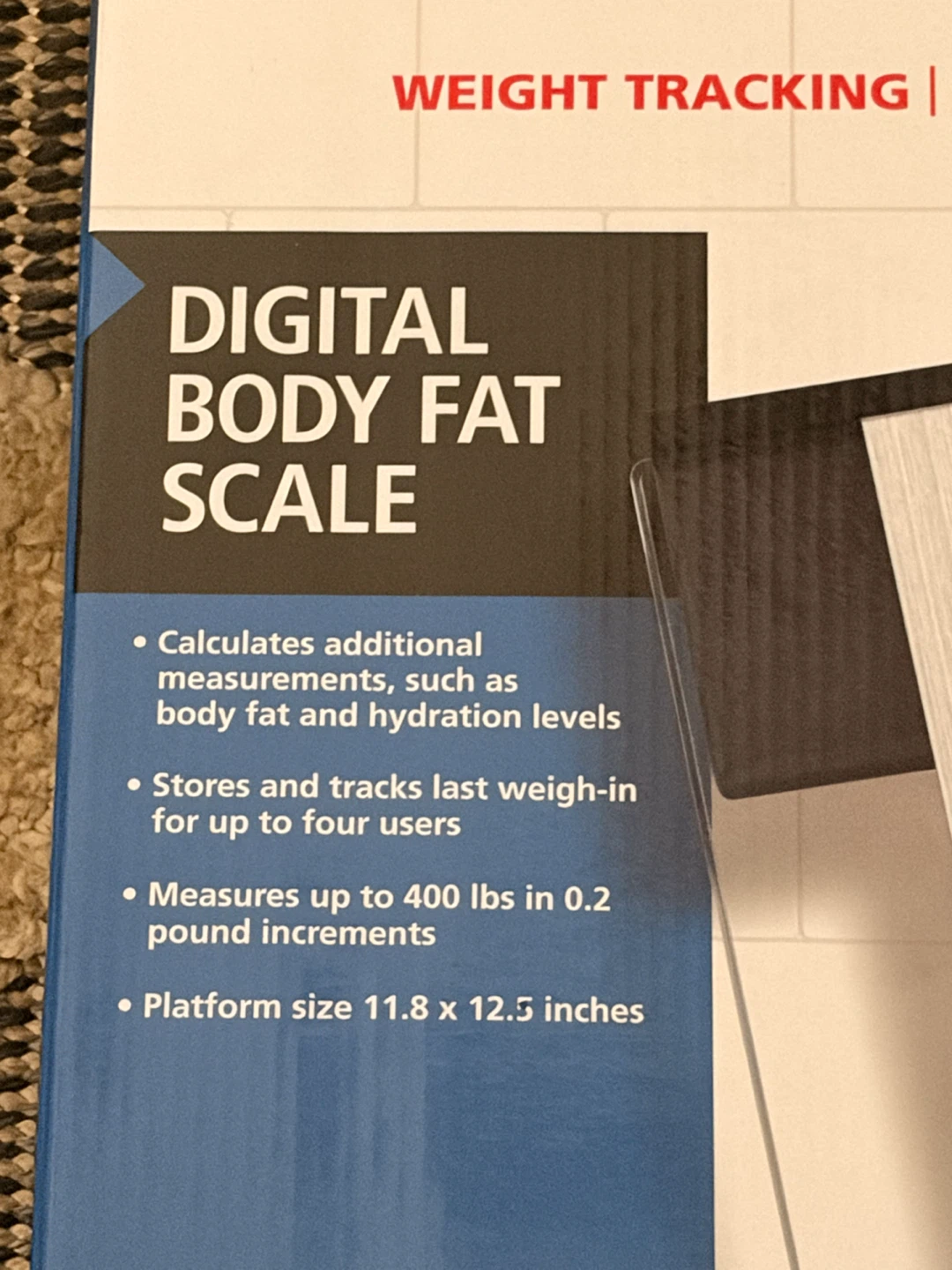 Health o meter Professional Digital Body Fat Scale - photo 2