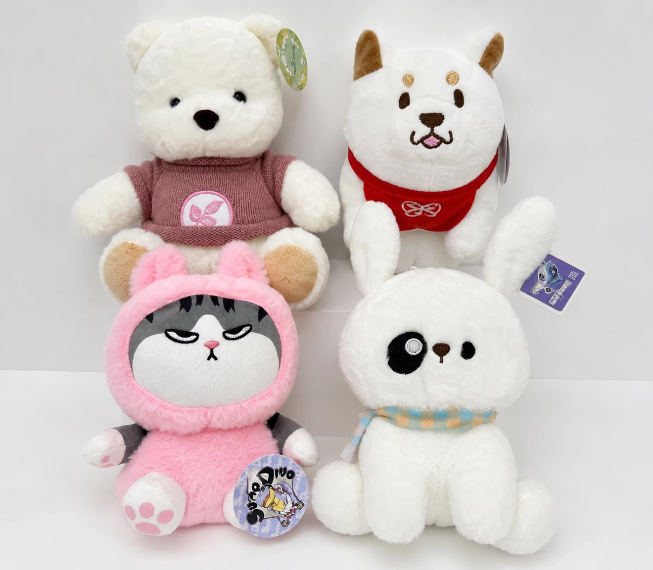 Brand New Plush Toys – Set of 4 – $40