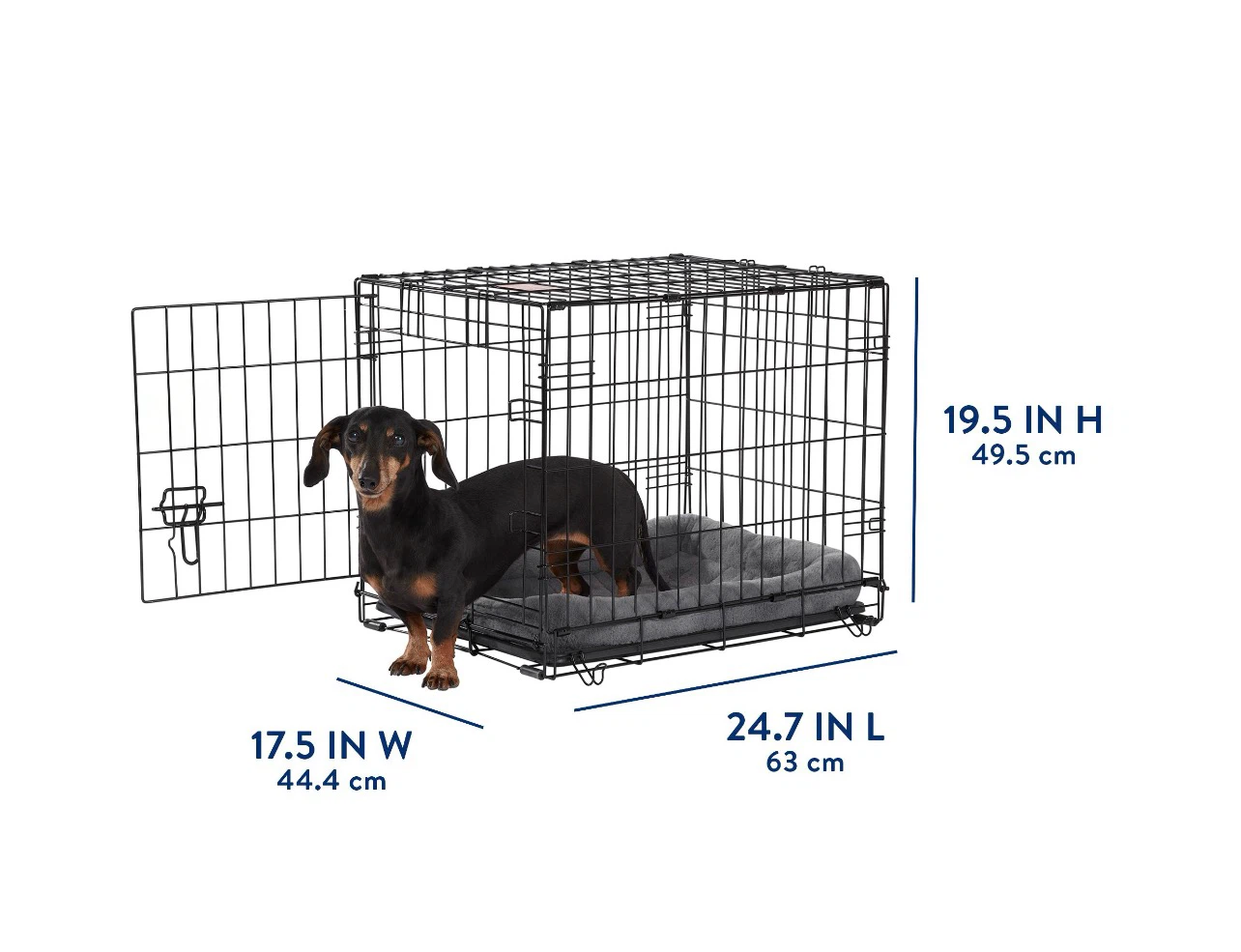 Top Paw Single Door Folding Wire Dog Crate - photo 2