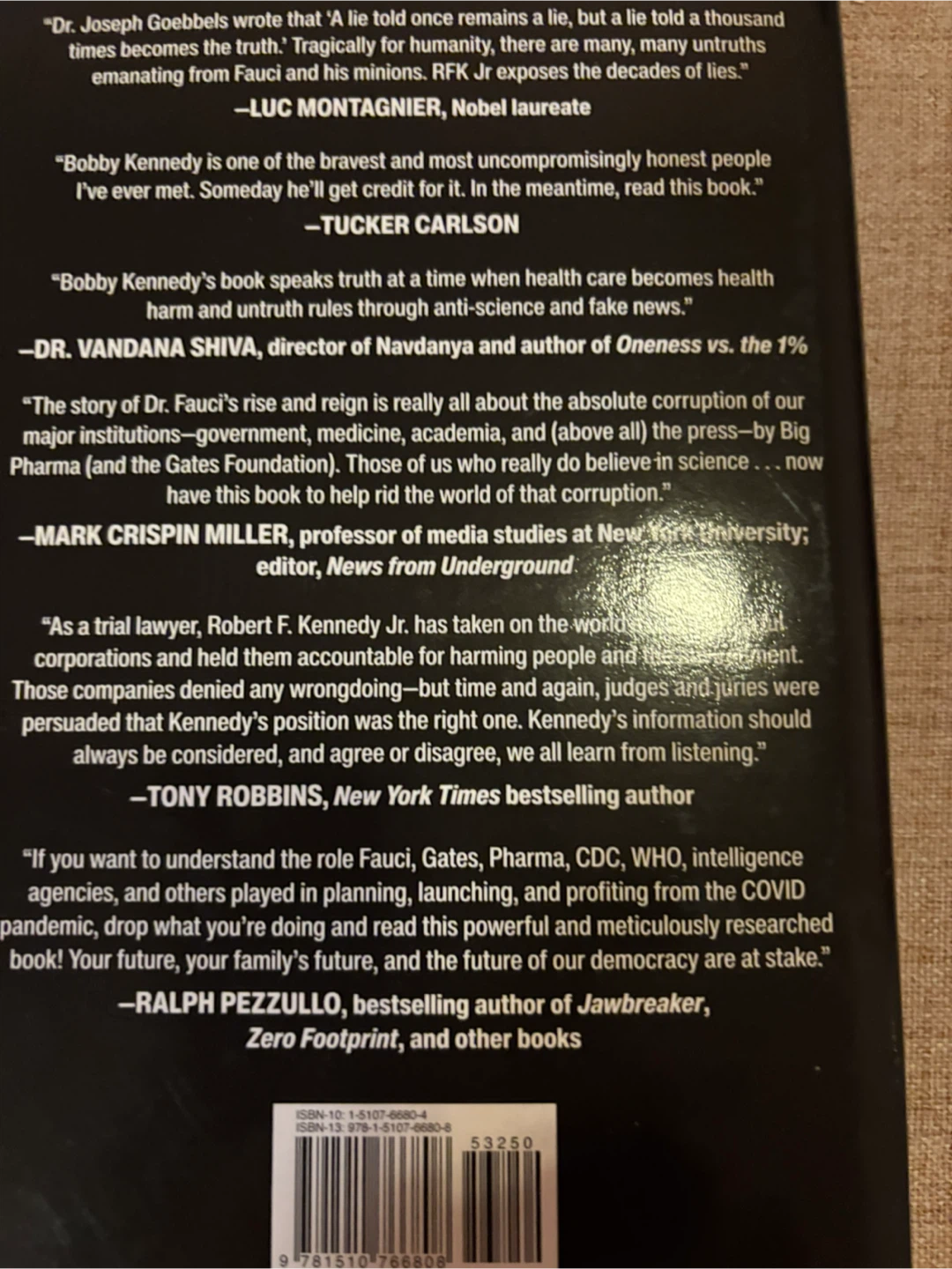The Real Anthony Fauci Book by Robert F. Kennedy Jr. - photo 2