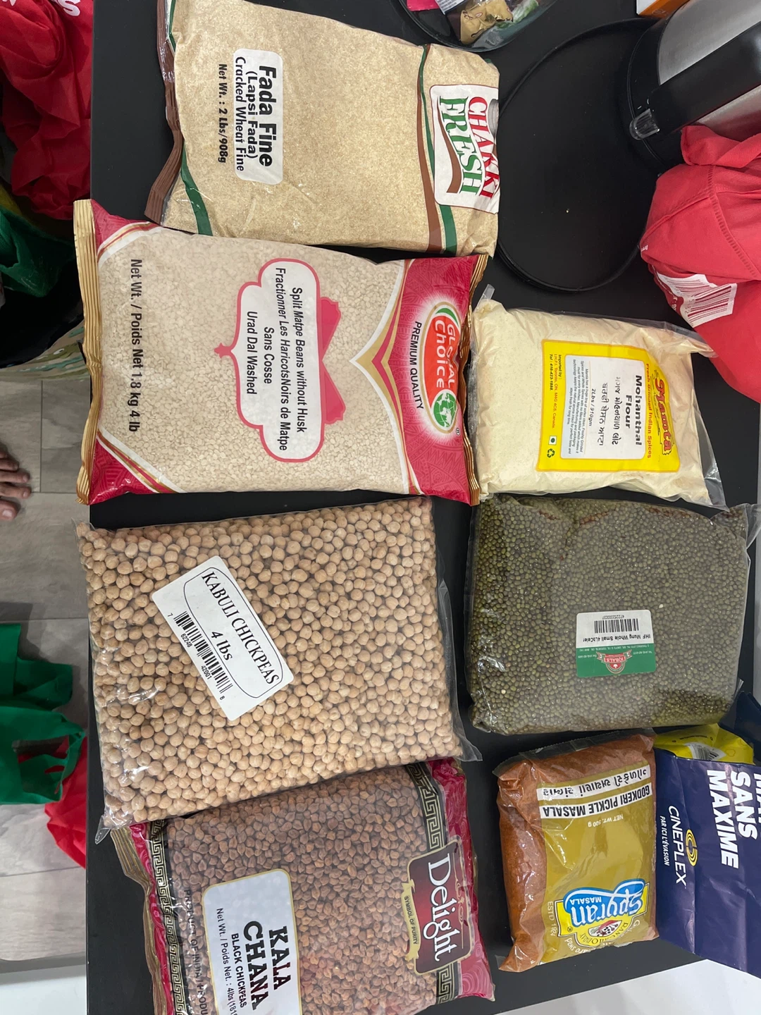 Assorted Indian Groceries - Spices, Lentils, Chickpeas & Flour - photo 2