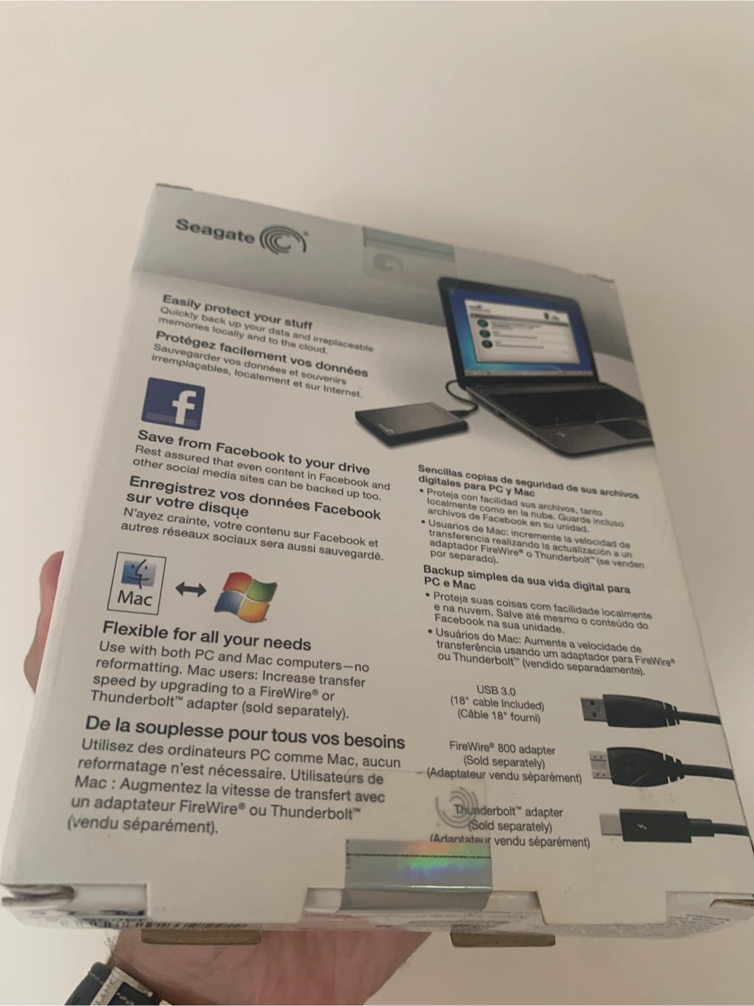 Seagate Backup Plus 1TB Portable External Hard Drive USB 3.0 - photo 2