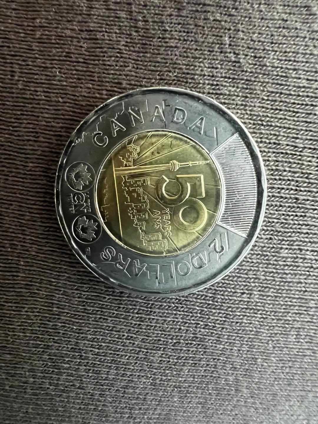 Canada 2026 FIFA World Cup Dollar Coin and CN tower coin. - photo 2