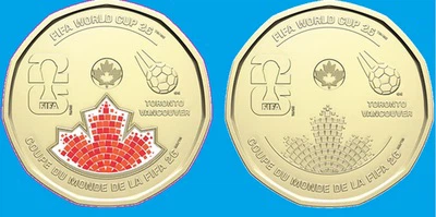 Canada 2026 FIFA World Cup Dollar Coin and CN tower coin. - photo 4