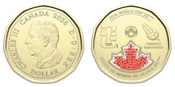 Canada 2026 FIFA World Cup Dollar Coin and CN tower coin. - photo 5
