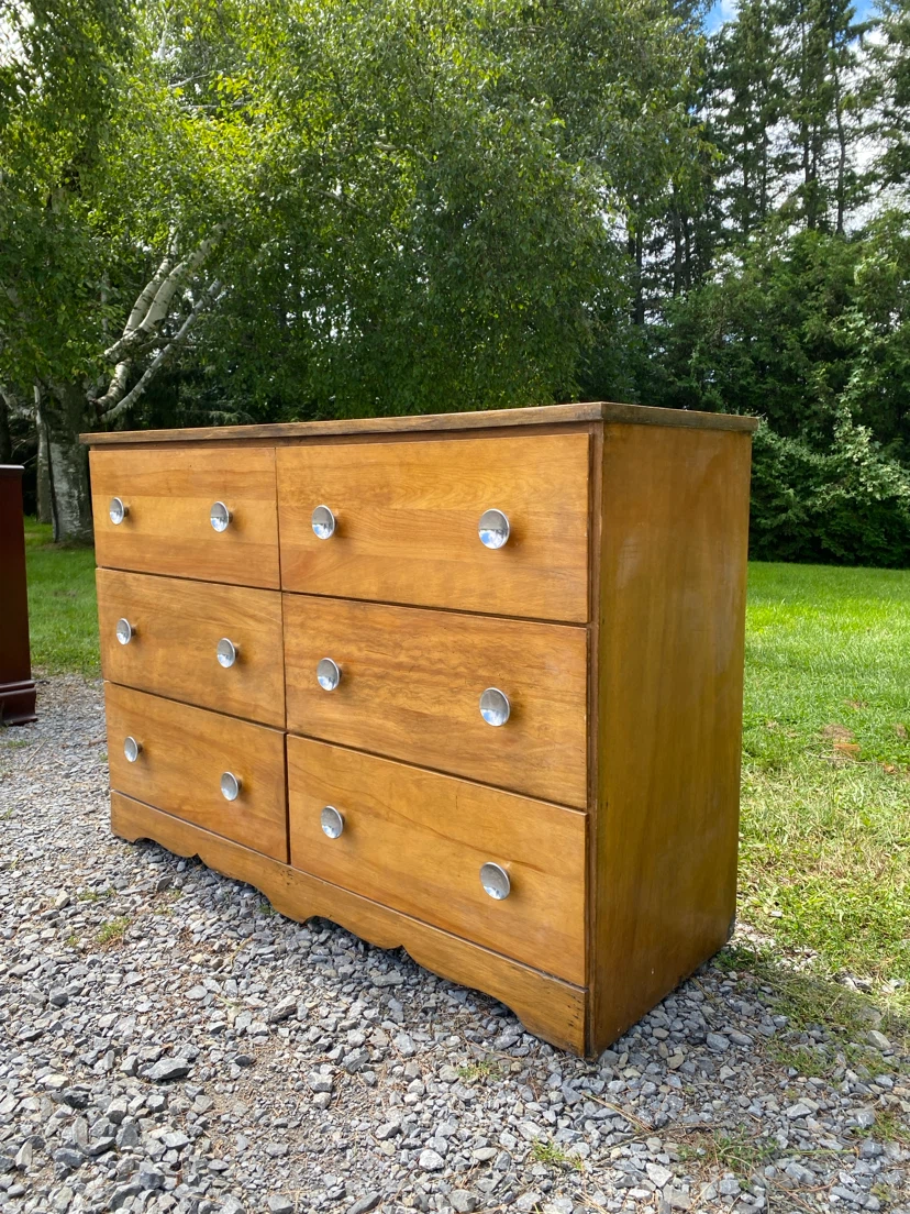 Vintage MCM Style Wood Dresser (CAN DELIVER) - photo 2