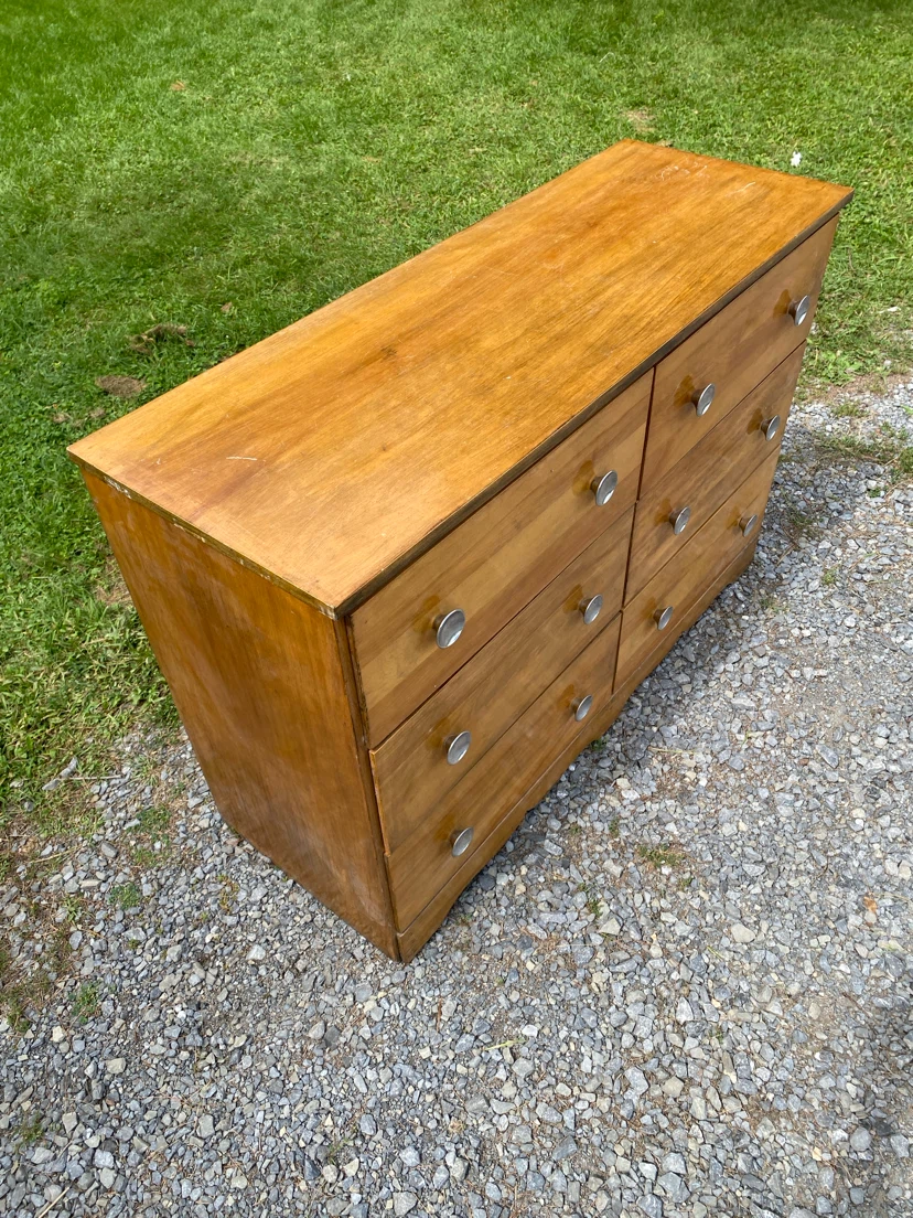 Vintage MCM Style Wood Dresser (CAN DELIVER) - photo 3