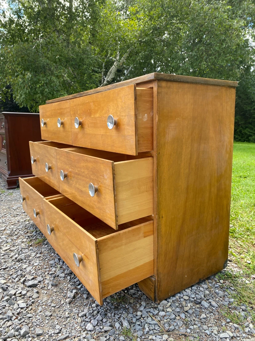 Vintage MCM Style Wood Dresser (CAN DELIVER) - photo 4