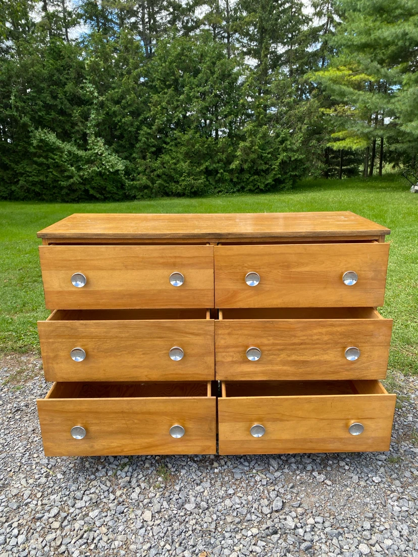 Vintage MCM Style Wood Dresser (CAN DELIVER) - photo 5