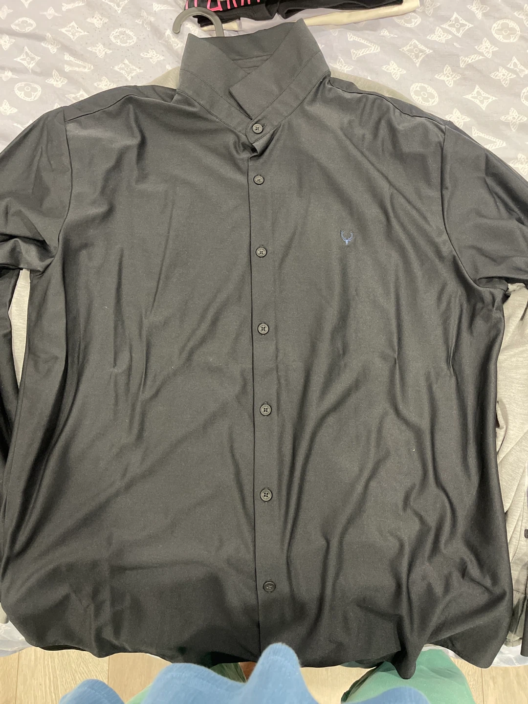 Wrinkle free Material - Allen Solly Long Sleeve Button-Up Shirts
