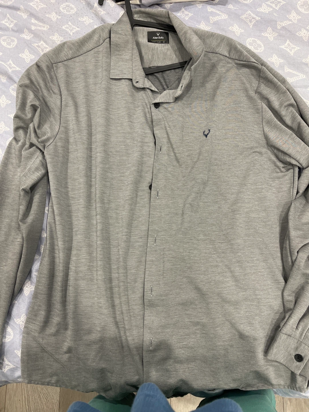 Wrinkle free Material - Allen Solly Long Sleeve Button-Up Shirts - photo 2