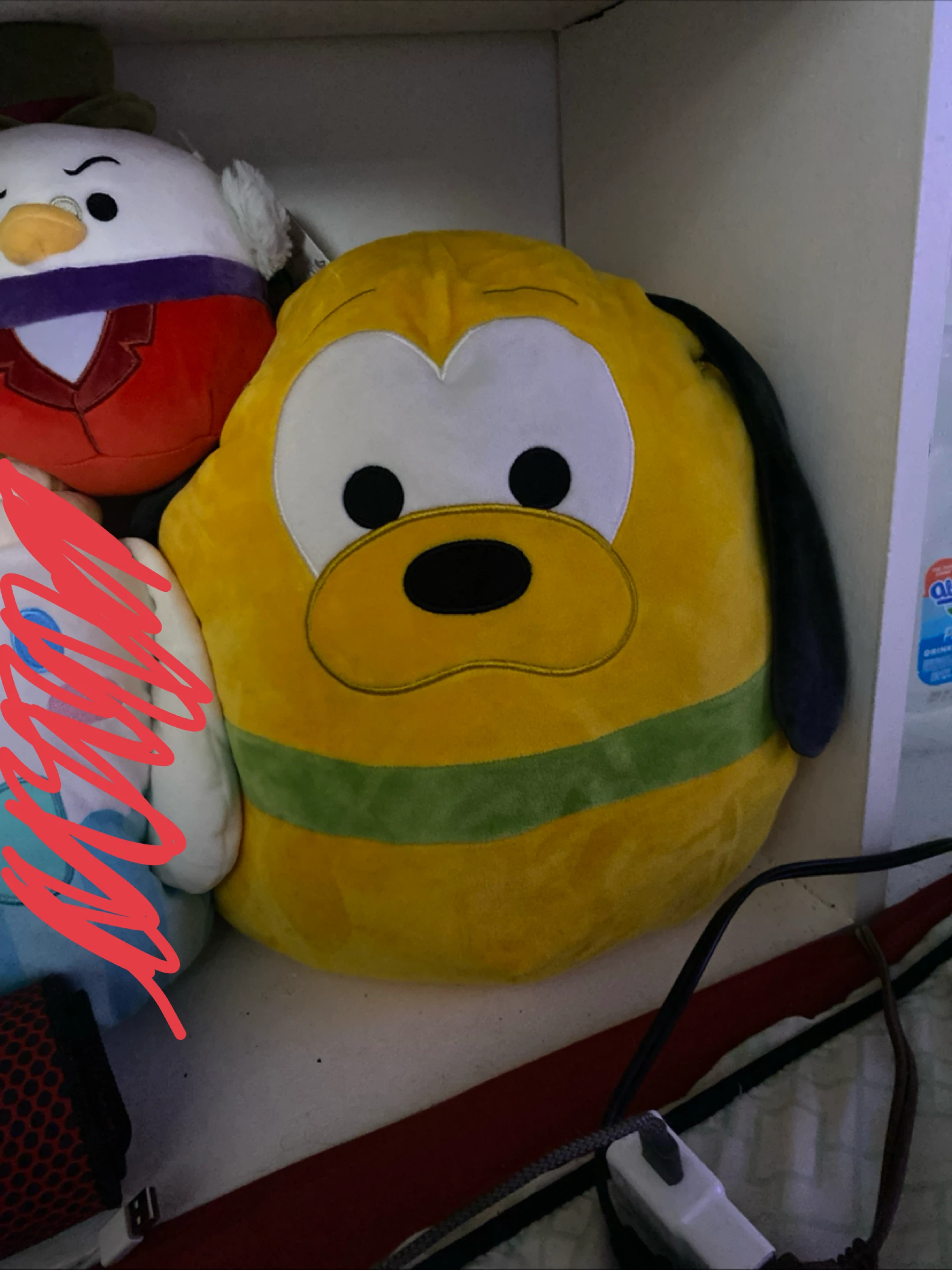 Disney Pluto and Scrooge McDuck squishmallow