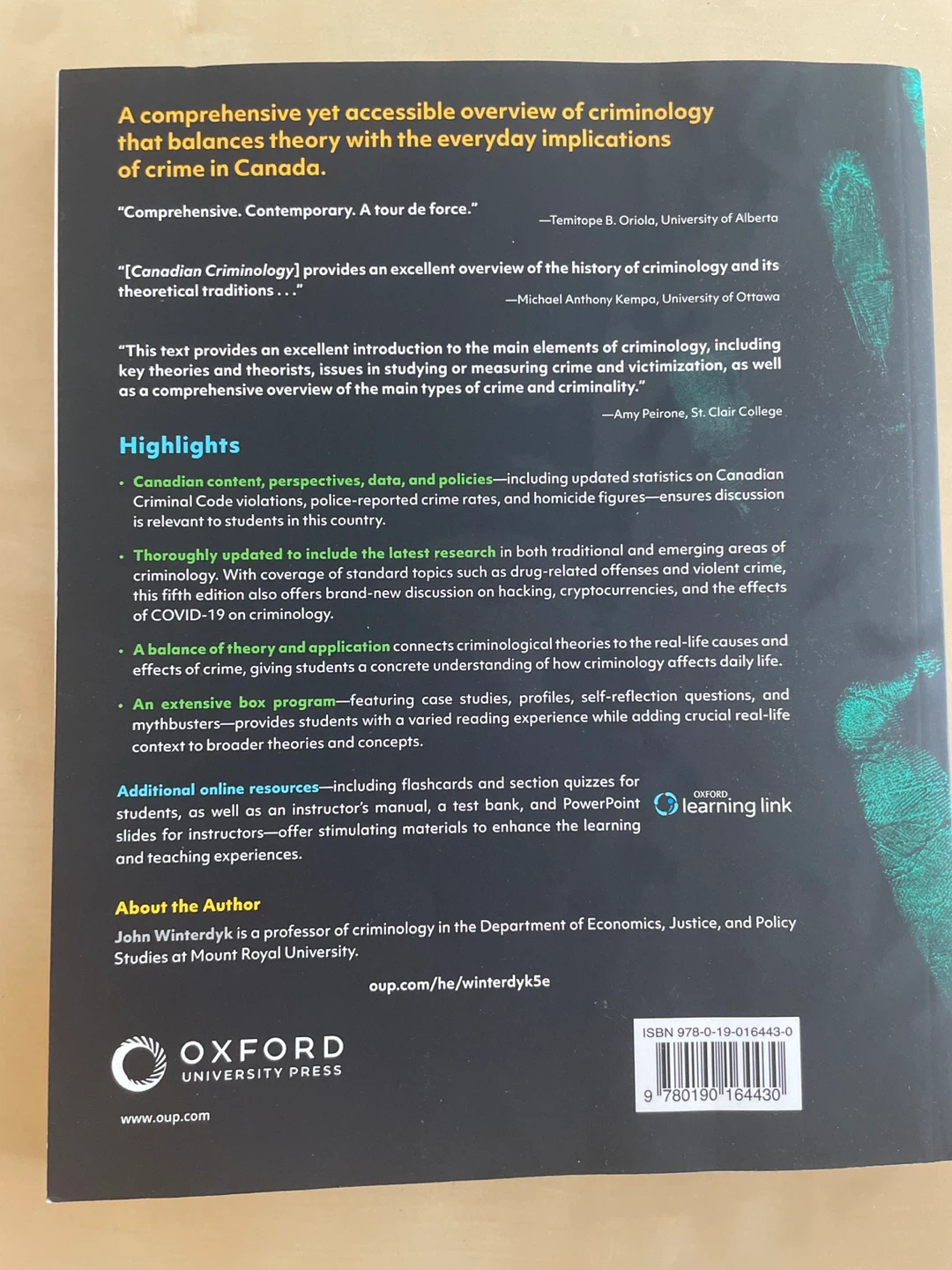 Canadian criminology - 5th edition - photo 2