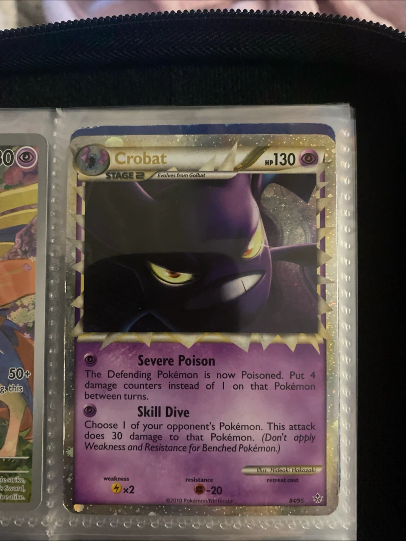 Pokemon Crobat Card 84/95