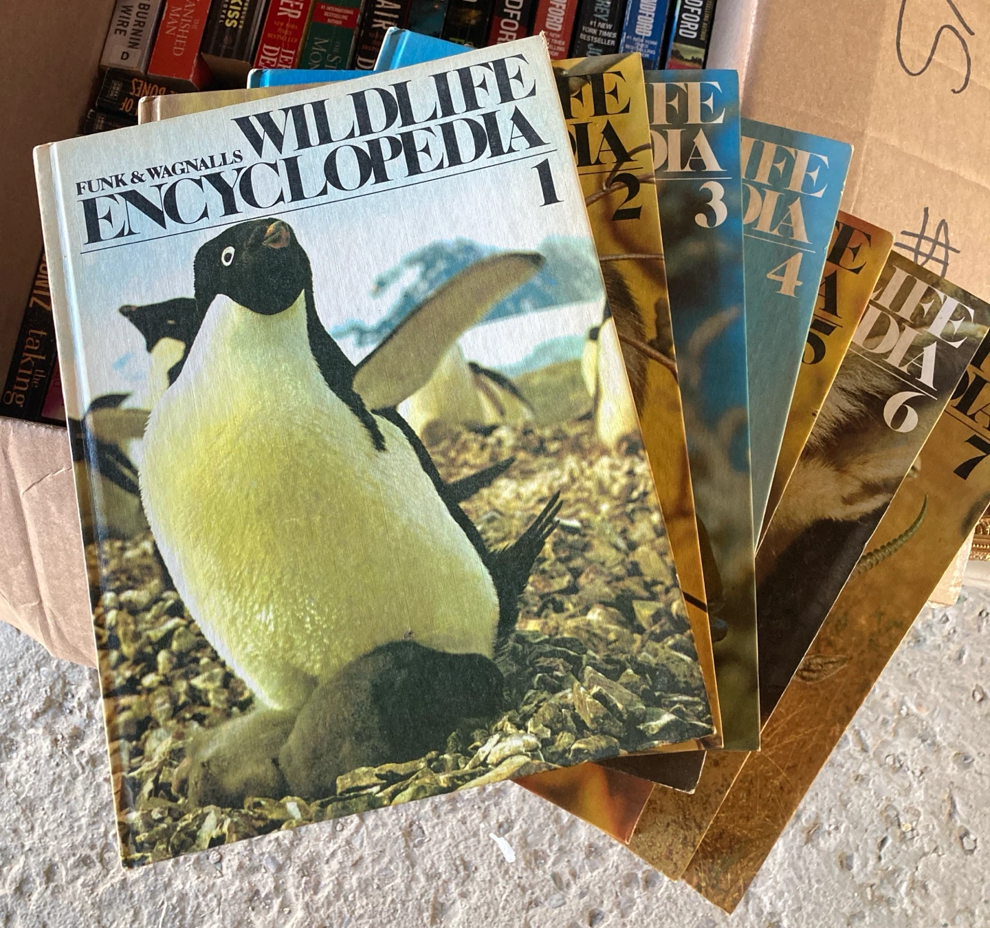 Funk & Wagnalls Wildlife Encyclopedia Volumes 1-7