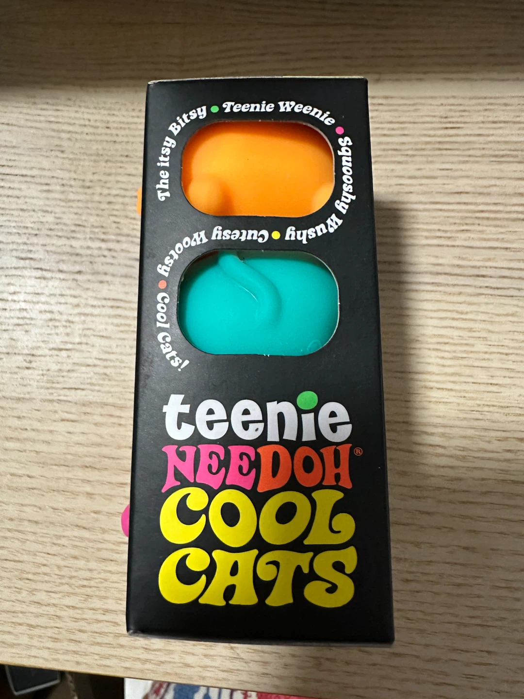 NeeDoh Teenie Cool Cats 3-Pack Squishy Fidget Toys - photo 4