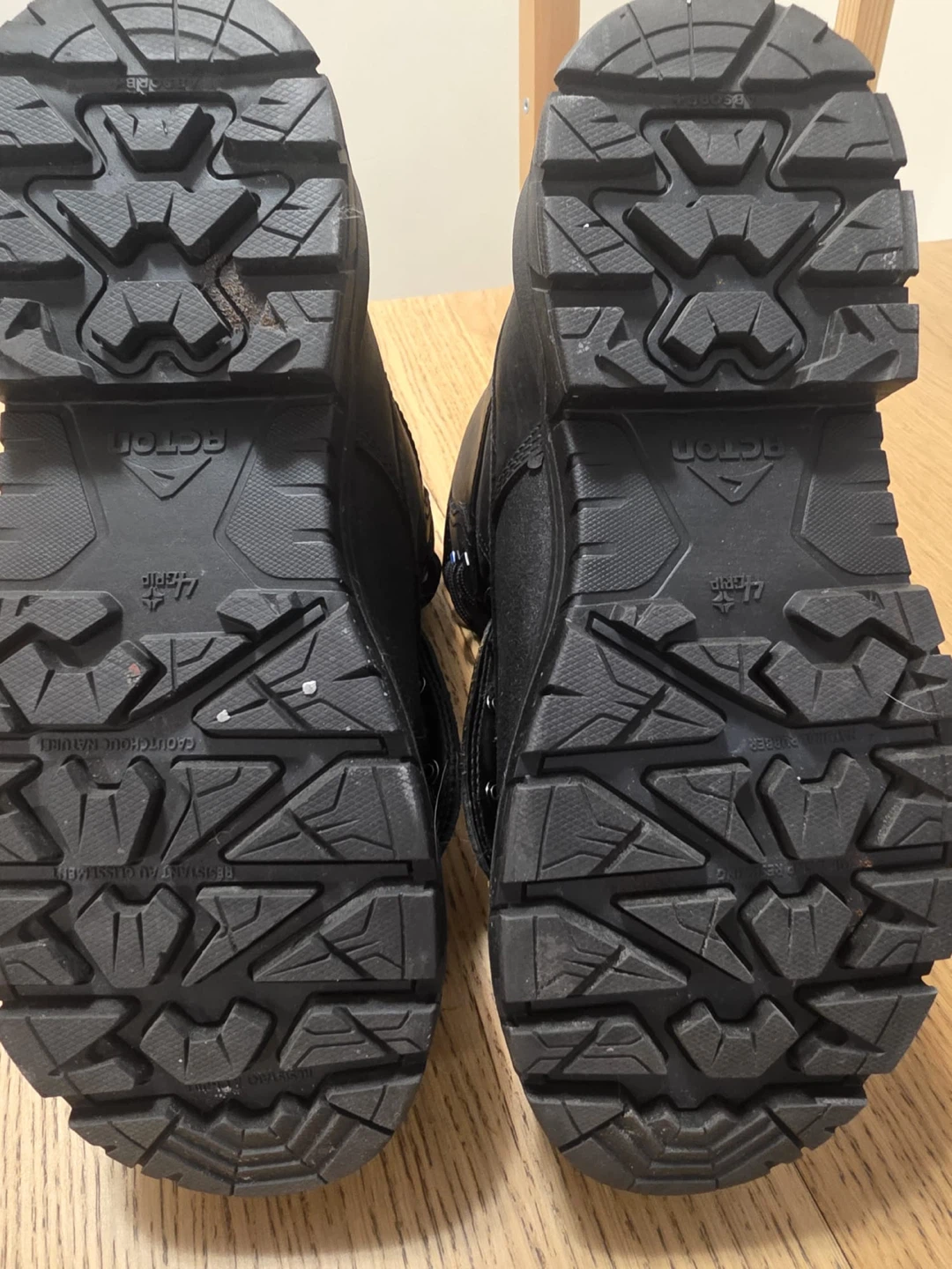 Acton Black Safety Boots Size 8.5