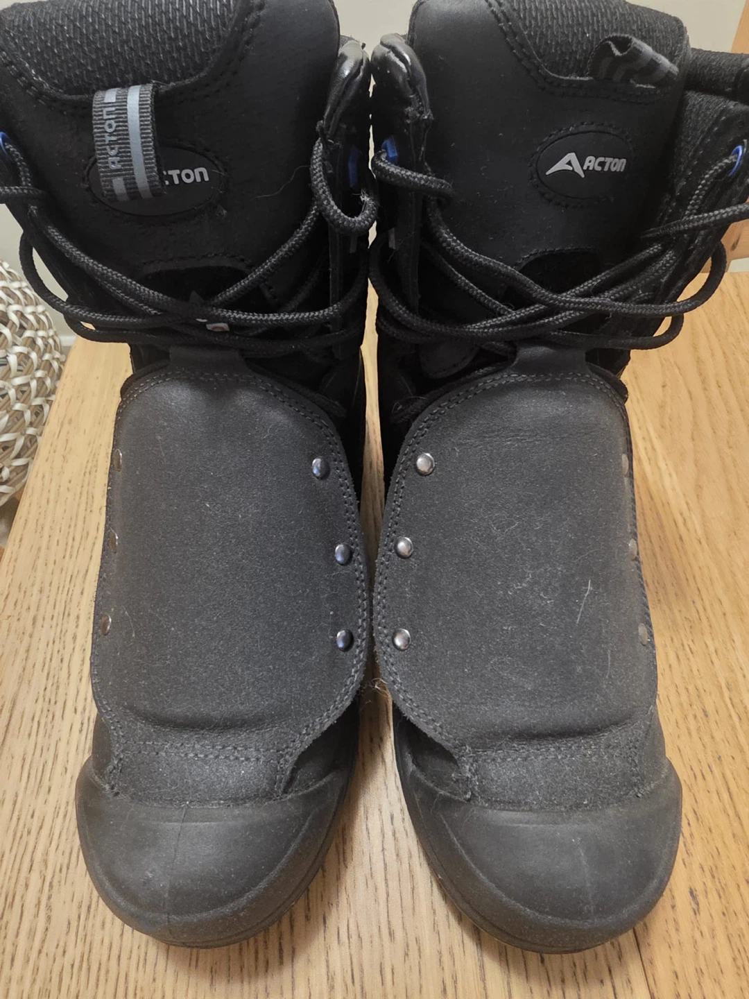 Acton Black Safety Boots Size 8.5 - photo 4