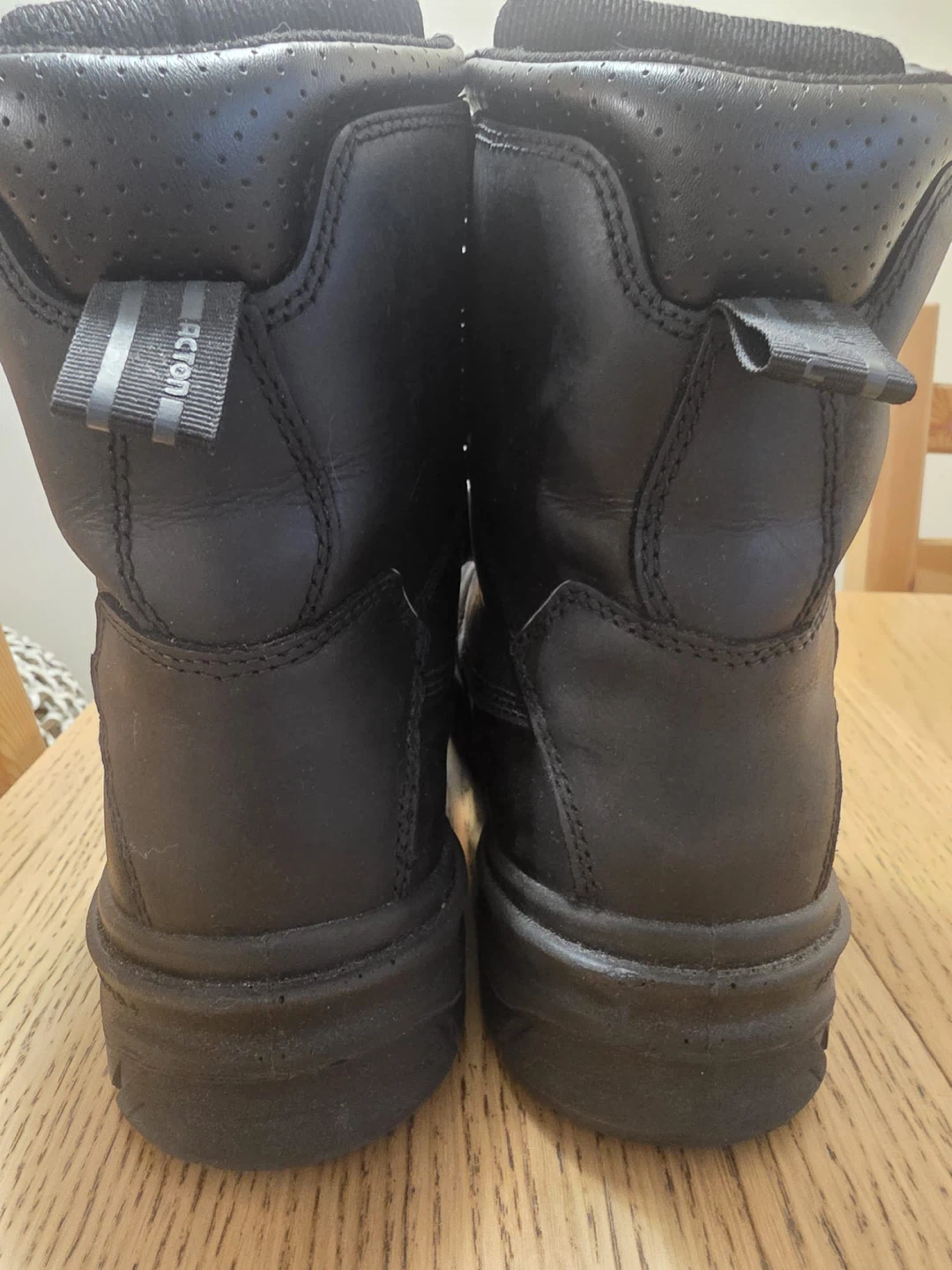 Acton Black Safety Boots Size 8.5 - photo 5