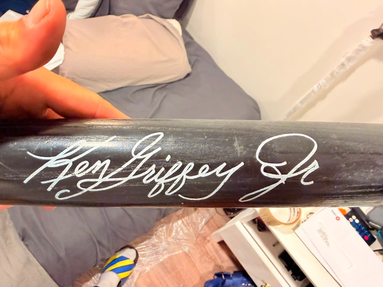 Ken Griffey Jr. Autographed Louisville Slugger Baseball Bat - photo 3
