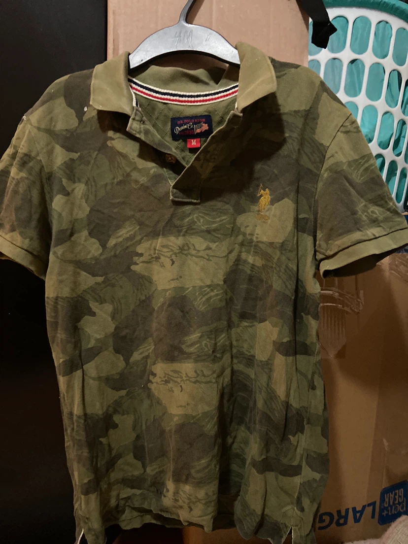 U.S. Polo Assn. Denim Co. Camo Polo Shirt