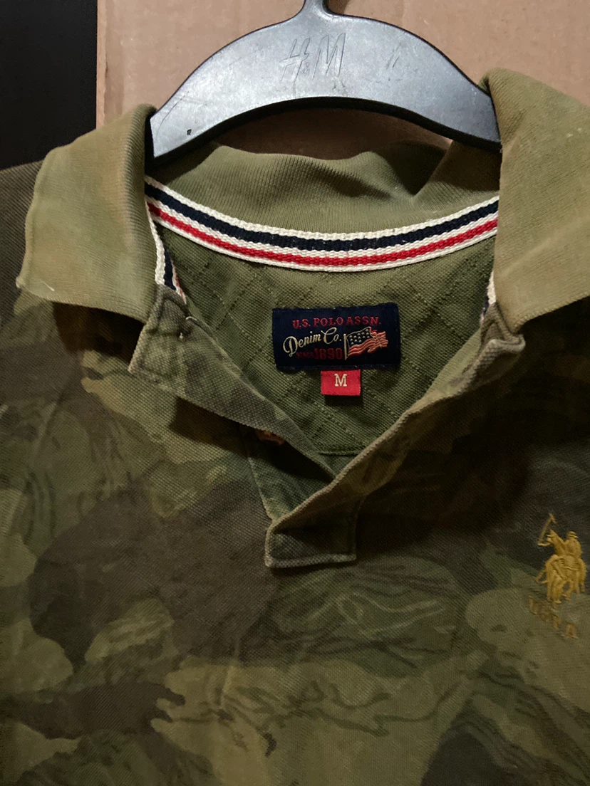 U.S. Polo Assn. Denim Co. Camo Polo Shirt - photo 2