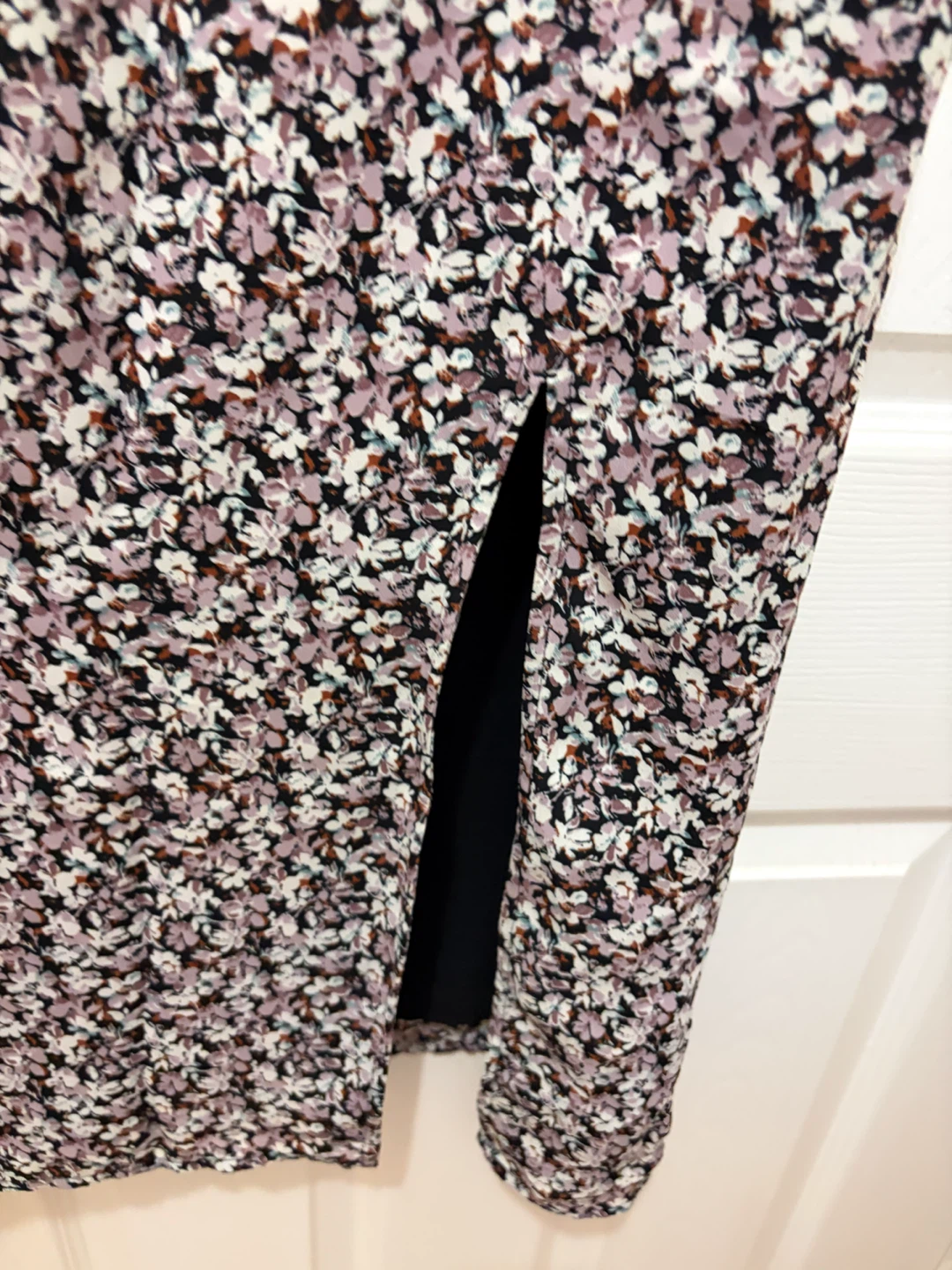 Abercrombie & Fitch Floral Midi Dress with Slit - photo 3