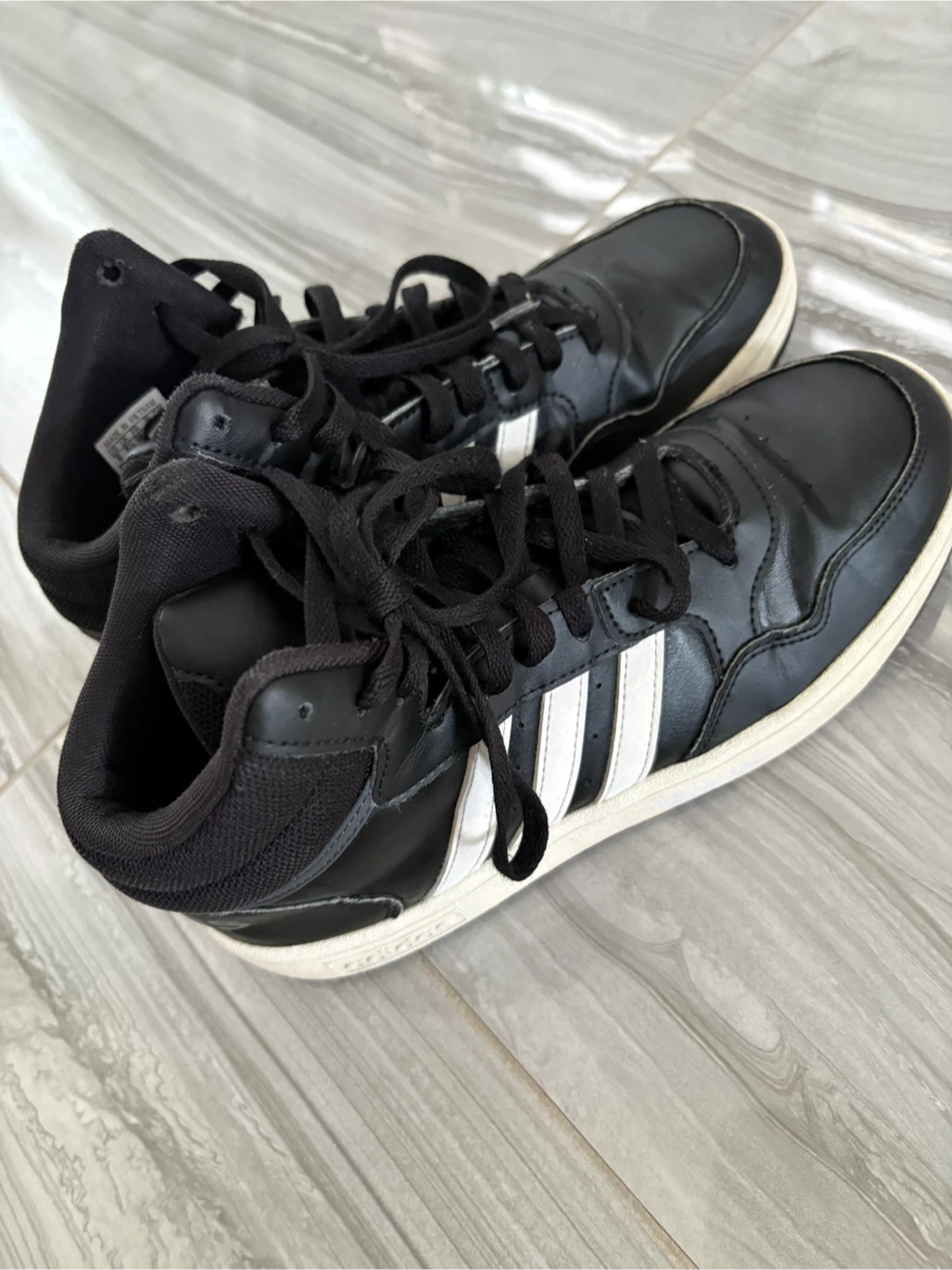 Adidas Black High-Top Sneakers - photo 3