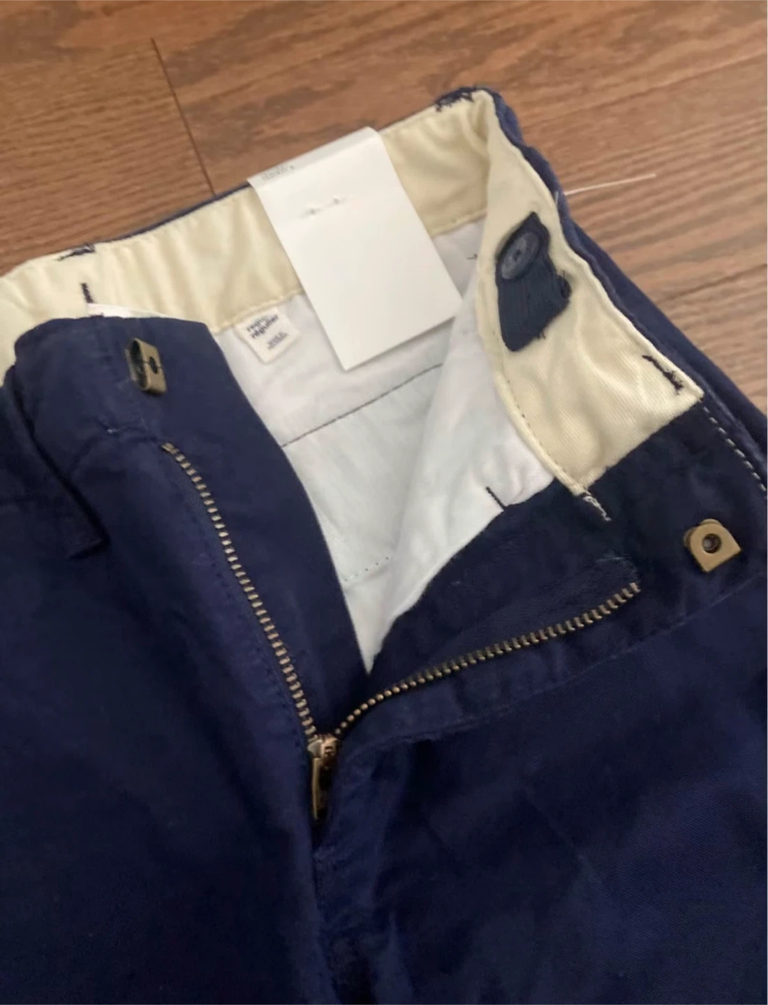 Gap Kids Navy Chino Pants Size 8 - photo 5