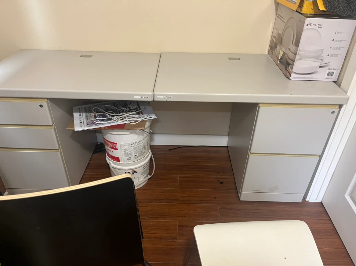 Grey Modular Desk