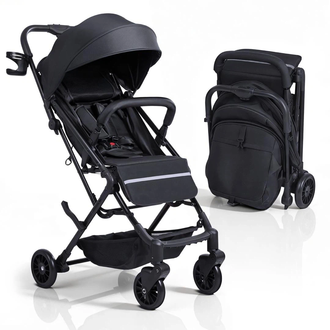 DrBash Compact Fold Baby Stroller, Lightweight Toddler Stroller
