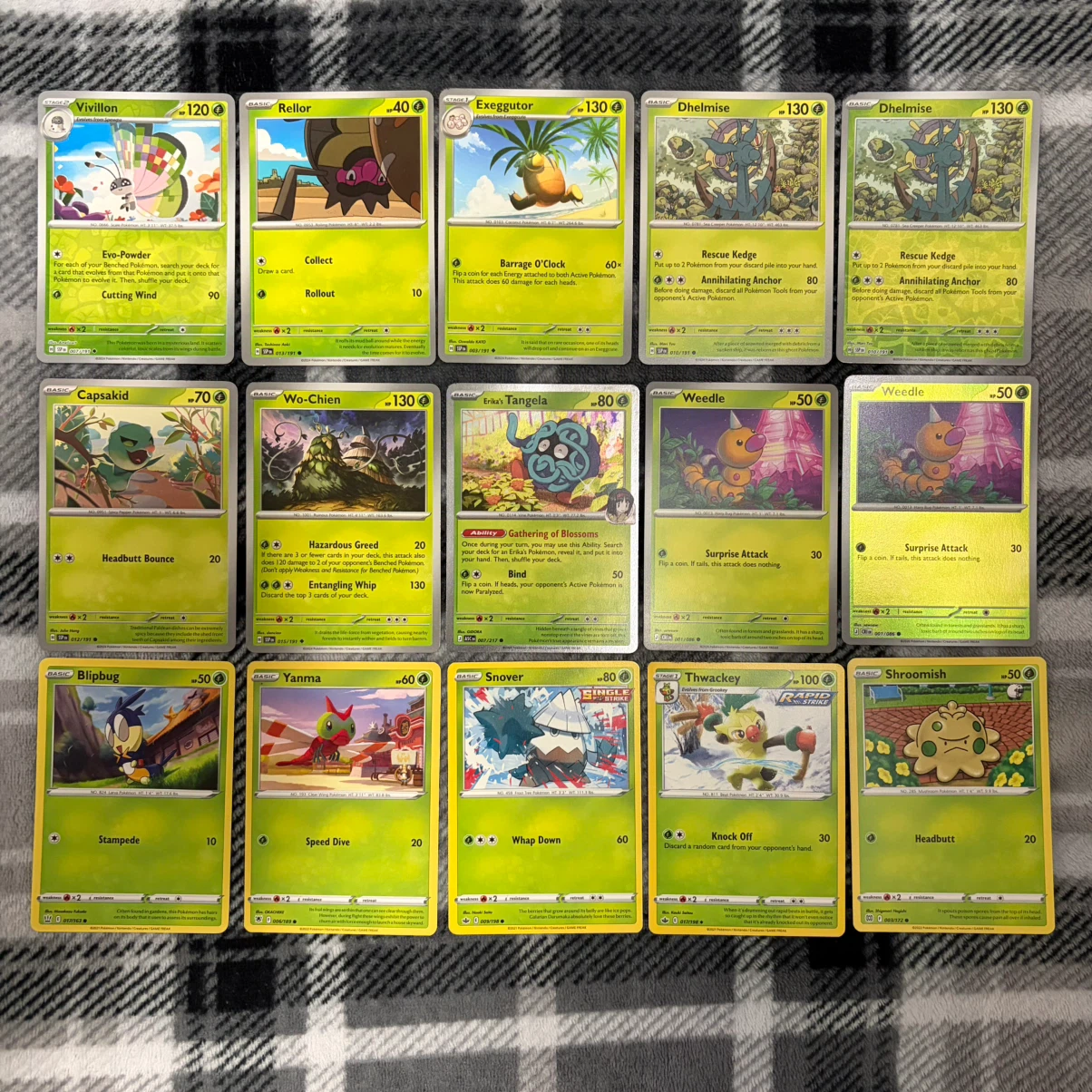 Grass-Type Pokemon Cards - photo 2
