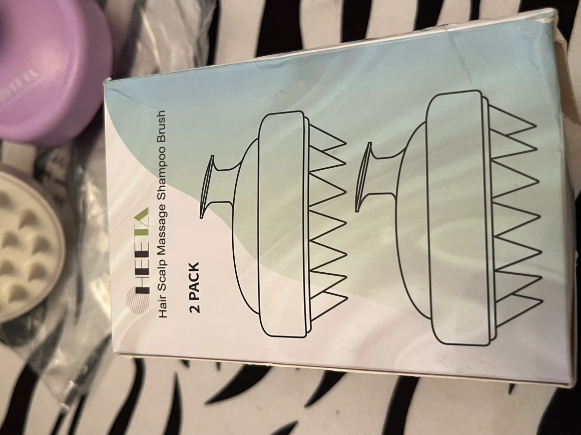 🪮 2 boxes HEETA 2-Pack Hair Scalp Massager & Shampoo Brushes - photo 5