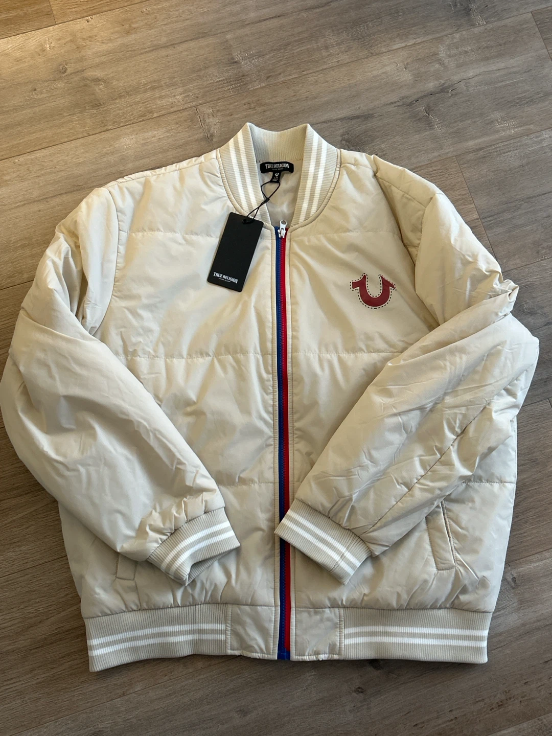 True Religion Puffer Bomber Jacket